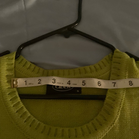 CIDER 2 piece cardigan/crop set size S - Picture 12 of 13